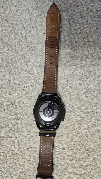 Vând ceas inteligent Samsung Galaxy Watch3, 45 mm, varianta LTE cu eSIM (model SM-R845F), culoare Mystic Black