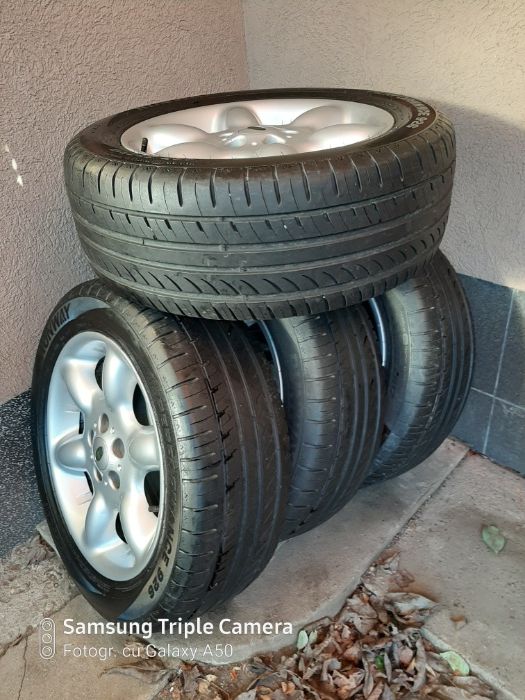 Roti cu janta aluminiu si cauciucuri de vara land rover de 17