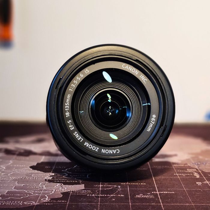 Obiectiv CANON 18-135mm EF-S 1:3.5-5.6 IS 67mm | stare impecabilă / ca nou