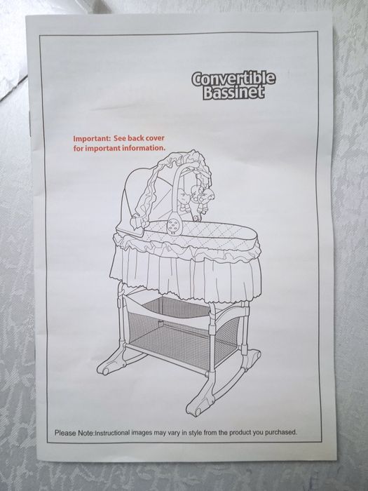 Детская люлька с мобилем