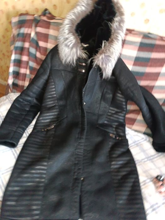 Дубленка женская 56