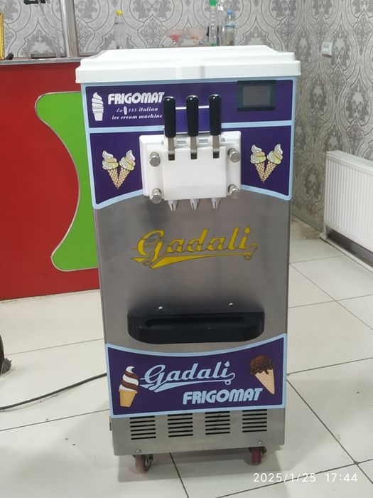 Muzqaymoq aparati kafolati bilan.