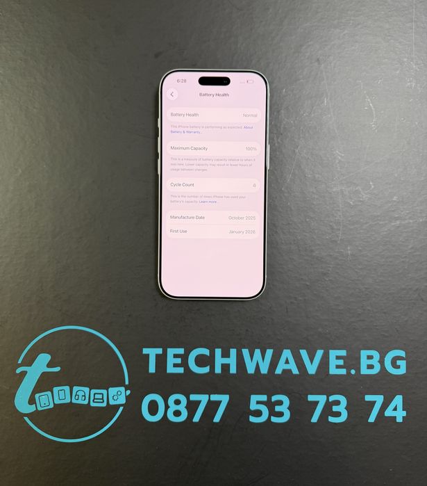 iPhone 17 Pro 256GB Silver 100%