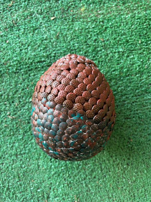 Ръчно изработена глава на дракон