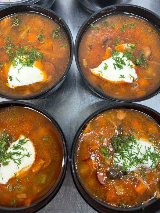 Бизнес ланч хизмати корпоративный тушлиг ангор Шахар ва туманларга