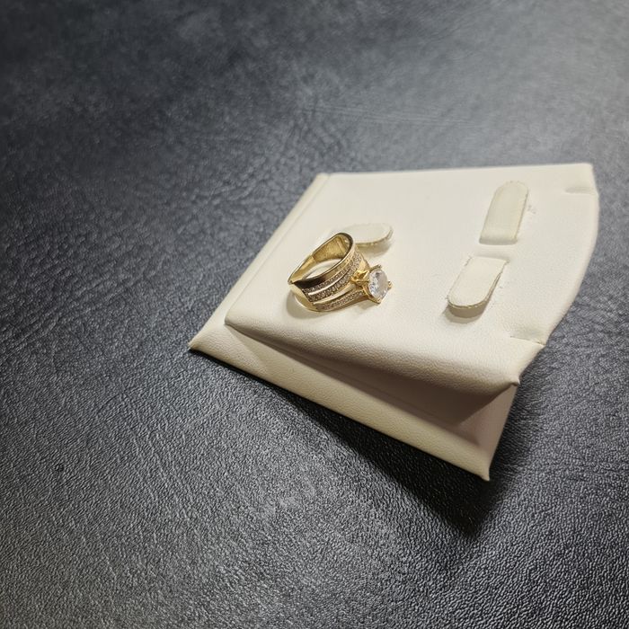 Кольцо Золотое одноглазка 585