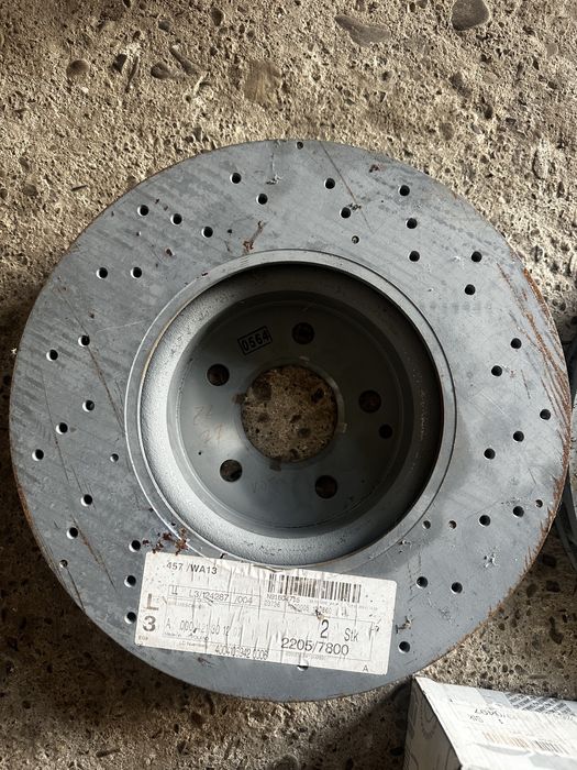 Set discuri frână față Mercedes w204/w212 a000421301207