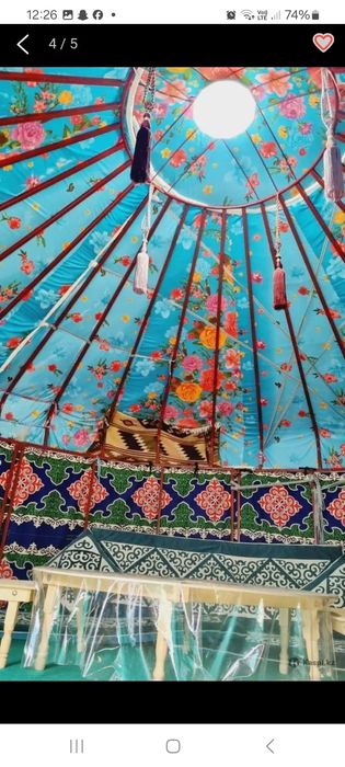 Продаётся юрта 6 канатная