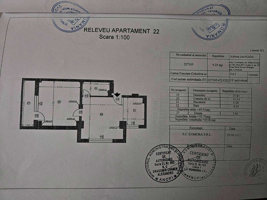 Vand apartament 2 camere, Compozitori