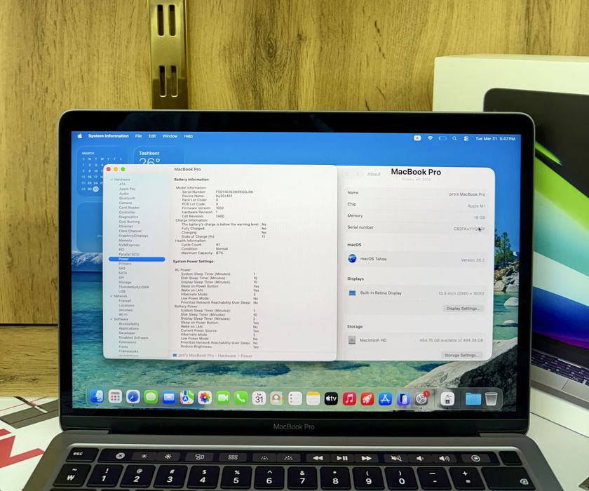 Macbook Pro M1 16/512GB Full Box