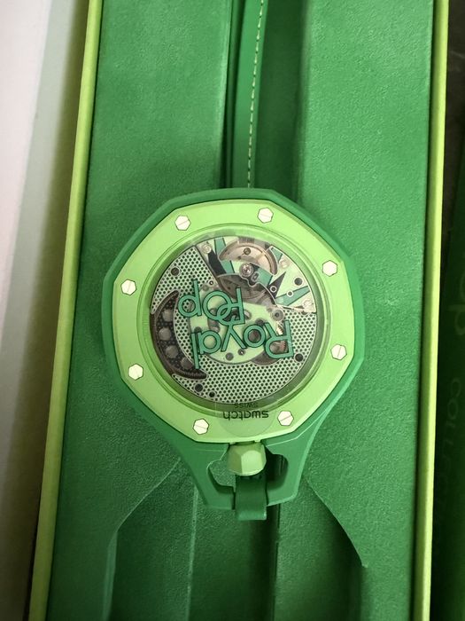 AP x Swatch Royal Pop Green Eight