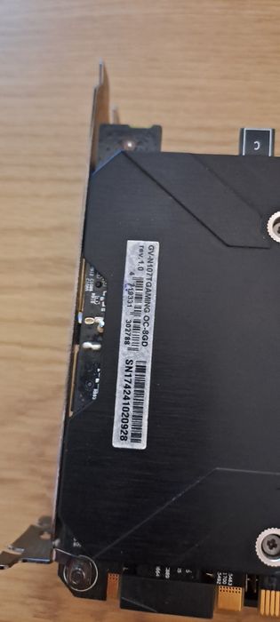 GIGABYTE Geforce GTX 1070 ti 8 gb