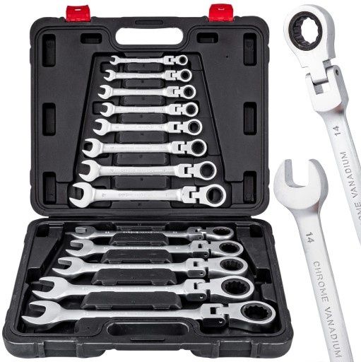 Trusa chei clichet 8-32.Chei fixa+inelara clichet cap flexibil Profi