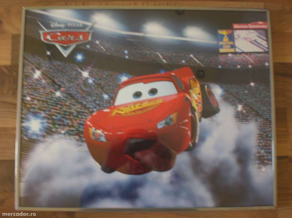 Tablouri Mc Queen, inramate 50x40, calitate, ieftin, 50 LEI/buc,