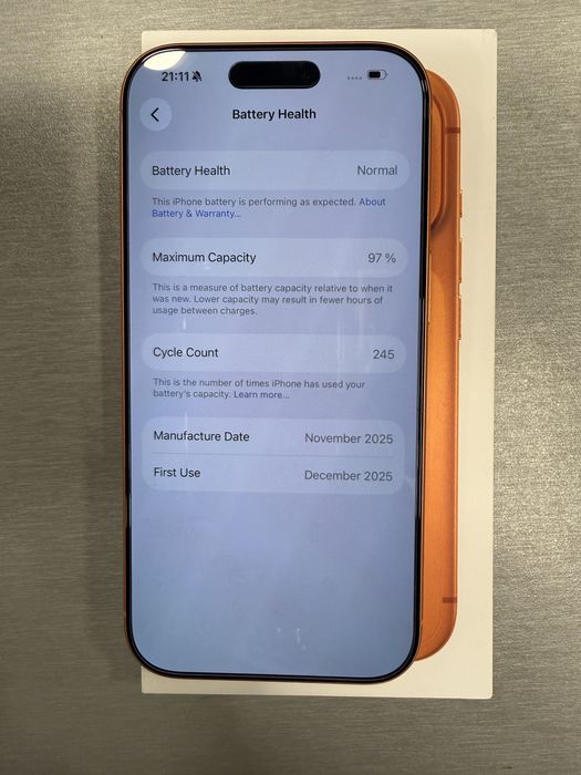 Iphone 17 pro 256gb Перфектен
