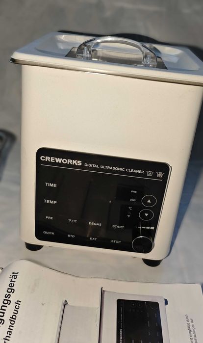 Професионална ултразвукова вана CREWORKS 2L – 40kHz, с подгряване