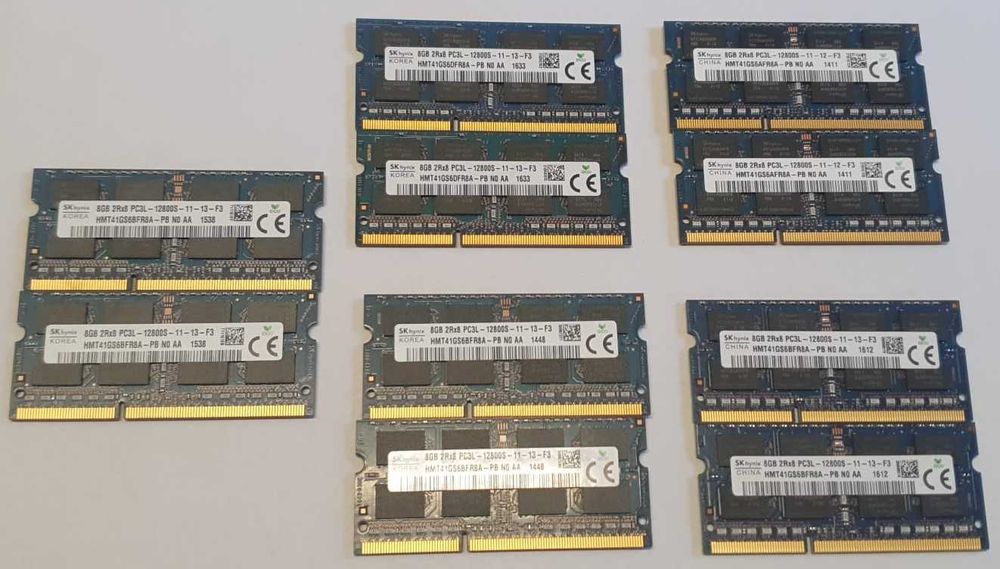 Lot De 2 Barrettes RAM SODIMM DDR2 667MHz (PC2-5300) - 2x2GB Ou 2x1GB, Pour Portable