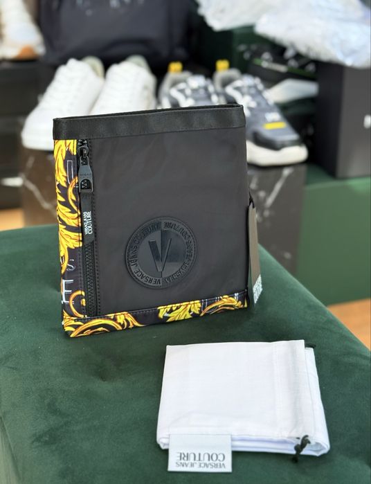 VERSACE JEANS COUTURE Messenger Bag – Оригинална дизайнерска чанта