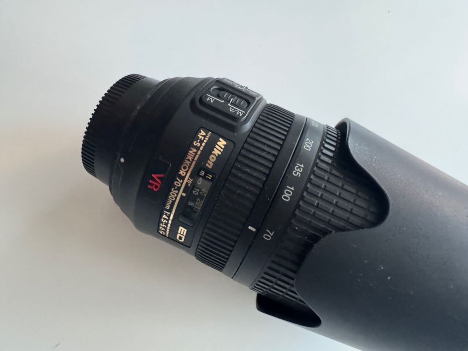 Nikon AF-S Nikkor 70-300mm f/4.5-5.6G ED с VR стабилизация