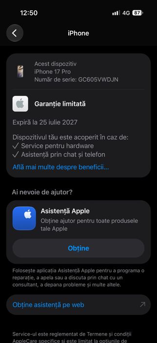 Iphone 17 Pro silver 256
