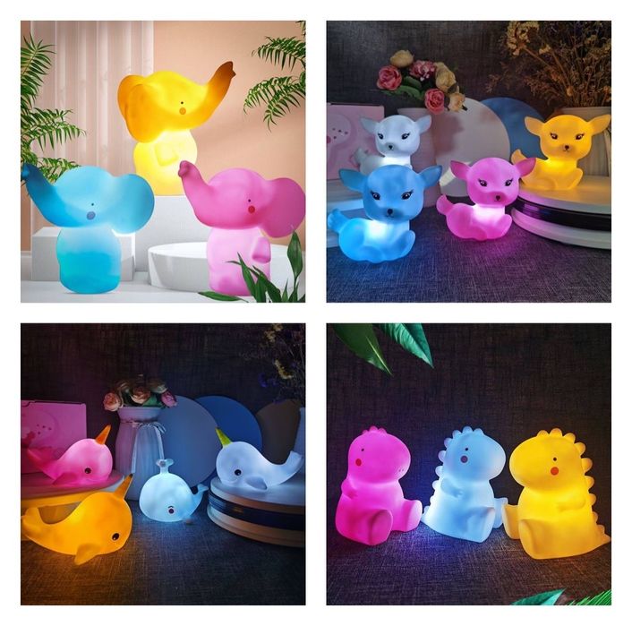 Светильник-ночник детский мультяшный