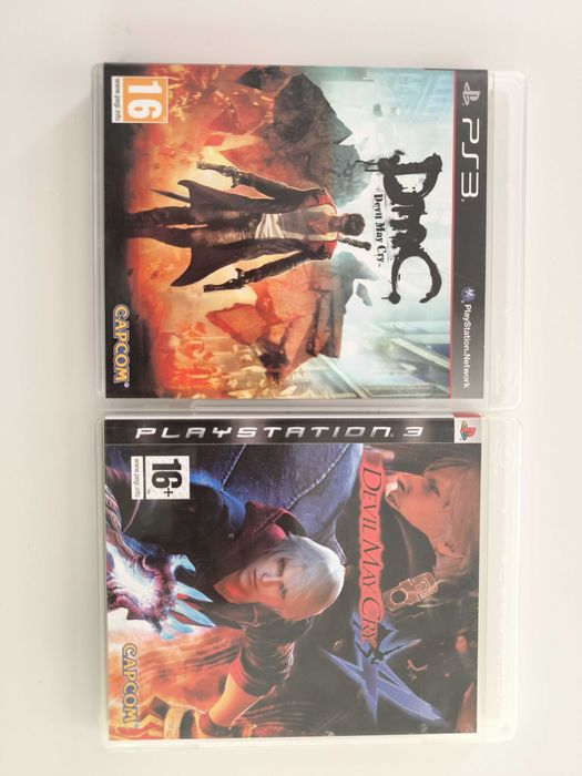 Devil May Cry &  Devil May Cry 4 игра за PS3 Playstation 3 DMC ДМЦ