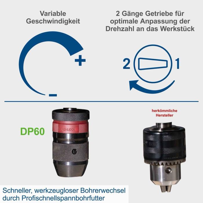 Настолна бормашина  -Scheppach DP60