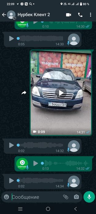 Машина ниссан теана