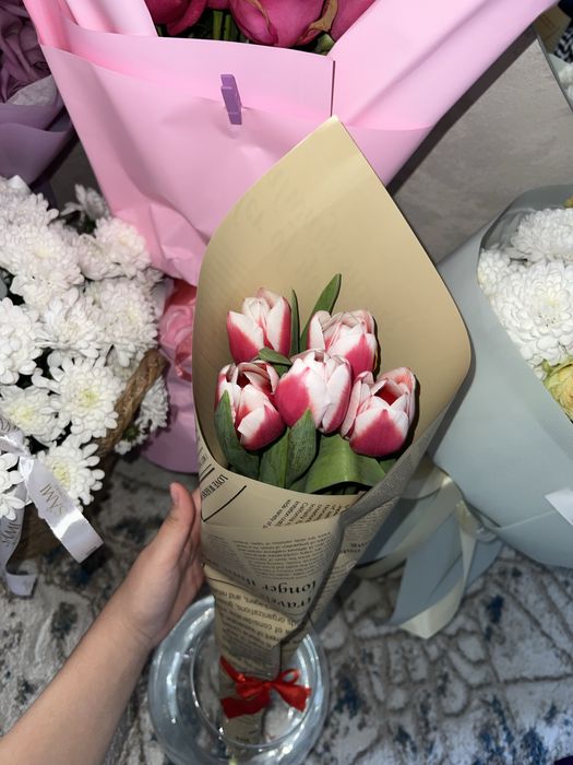 Продам букет тюльпанов город Павлодар