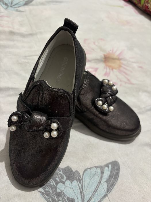 Туфли мокасины для девочек