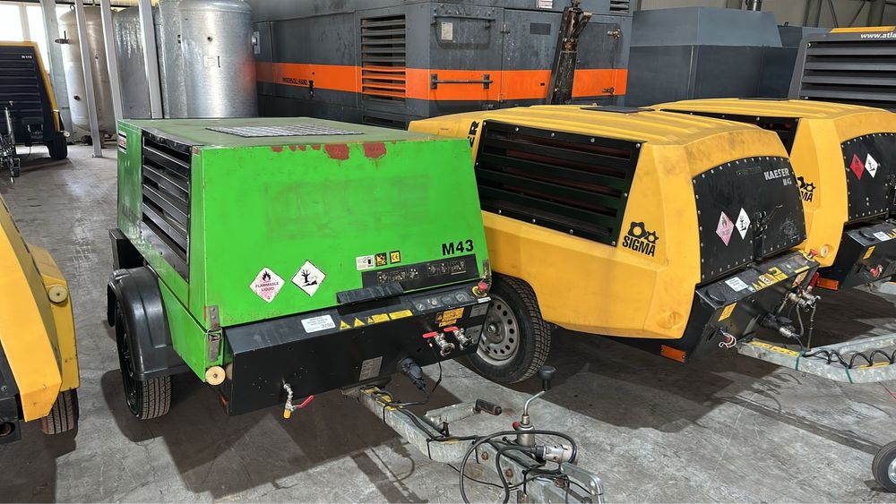 Vand / Inchiriez Motocompresoare / Instalatii de sablare Germania