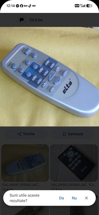 Caut telecomandă sistem audio