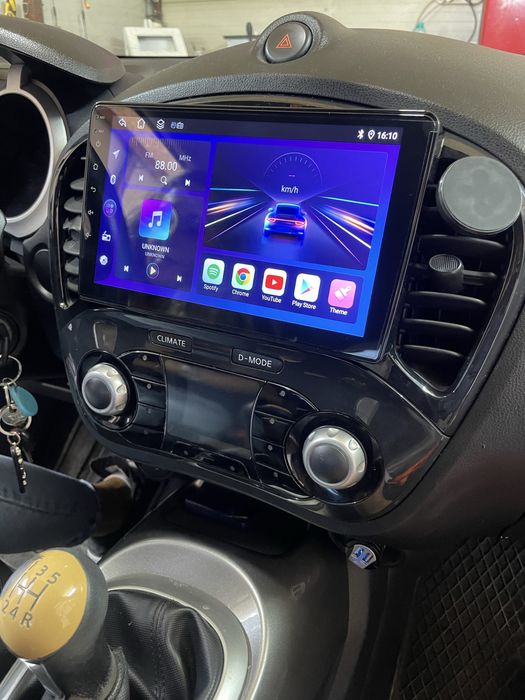 Navigatie Android Nissan Juke Carplay Waze Youtube + Camera Marsarier