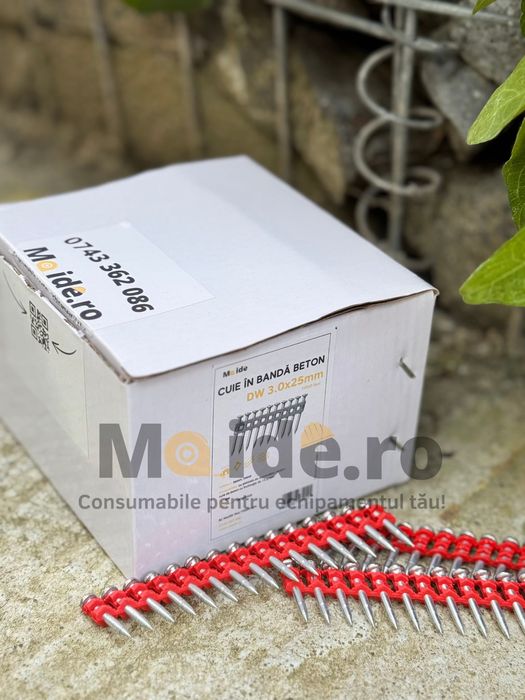 Cuie compatibile DeWalt | Beton | Pistoale pe gaz | 3.0x19–32mm