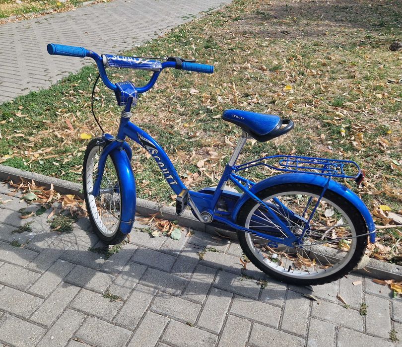 Велосипед с контра 20" гуми
