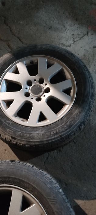 Vând jante aluminiu 205/65 R16C