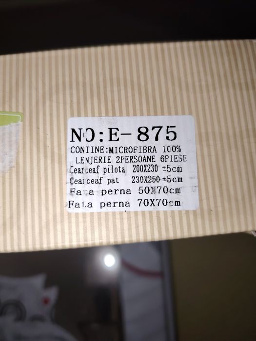 Lenjerie de pat bumbac