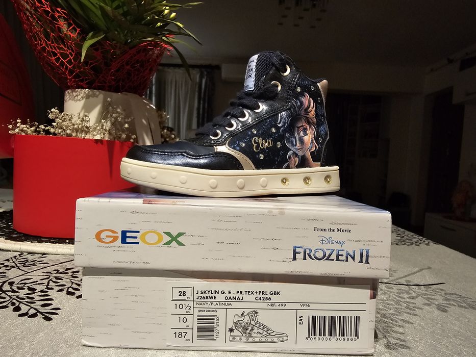 Tenisi GEOX  Disney FROZEN ELSA marime 28
