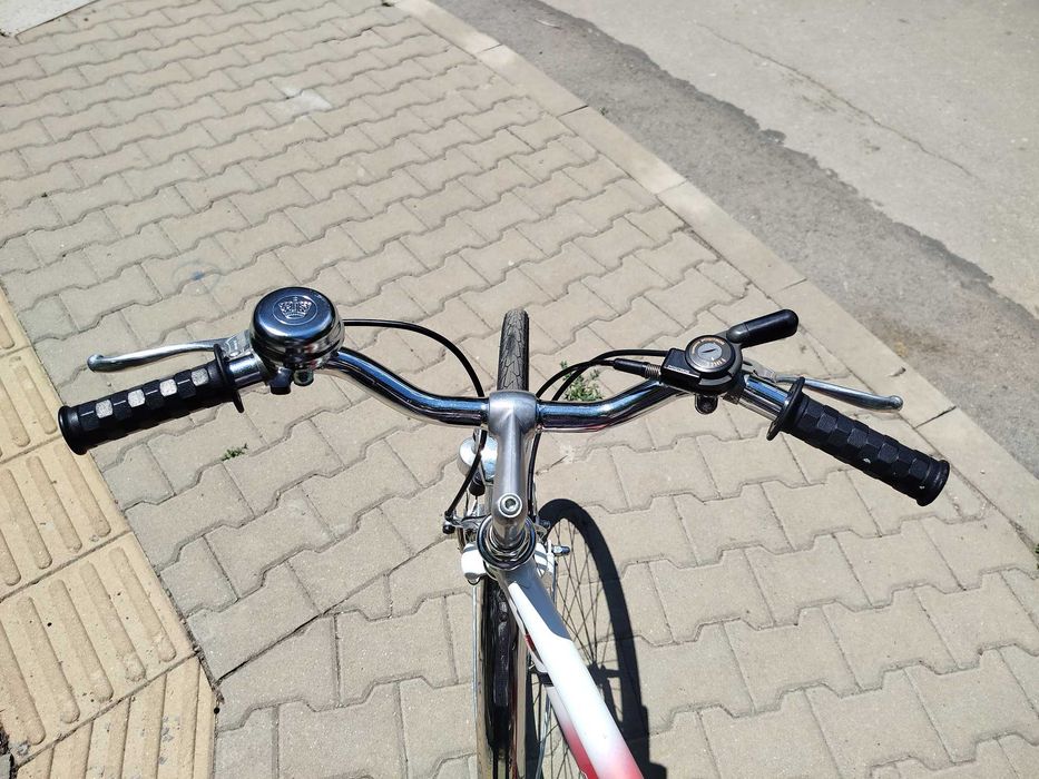 *Немски Градски Ретро винтидж  Traveller 28''цола  6 скороси ретро Осветление  Внос Германия**