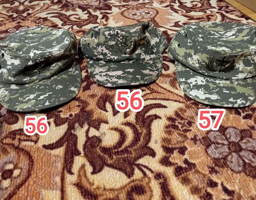 Новые военные головные уборы