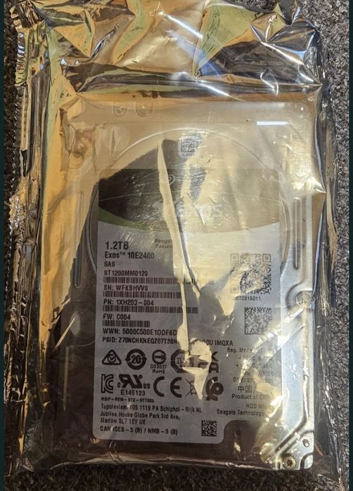 Hdd sas Exos 1.2tb 2.5 inch