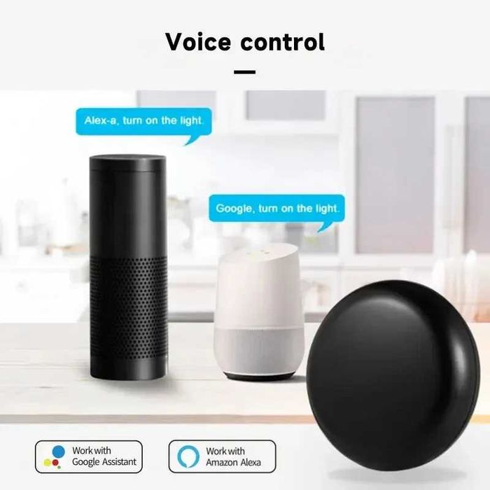 Универсално Wifi IR смарт дистанционно управление за телевизор климатик Tuya, Smart life
