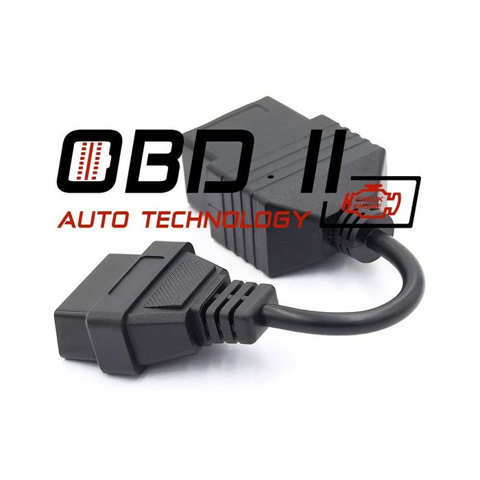 Кабел / Преходник / Адаптер за Toyota 17 Пина 17 Pin Тойота Delphi