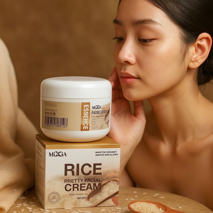 Крем за лице Mixia Rice Pretty Facial Cream - Избави се от акне, петна