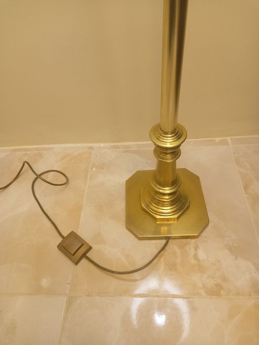 Салонен лампион /арт деко/ месинг масив