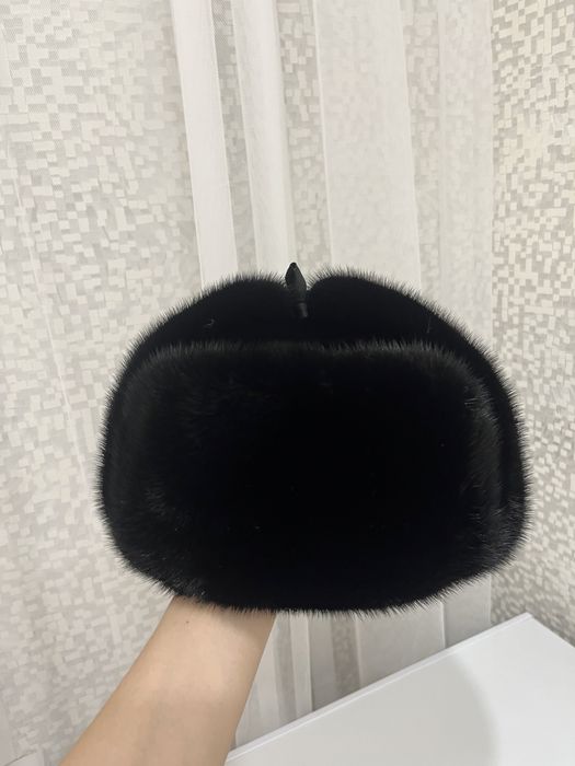 Продам норковая ушанка шапка