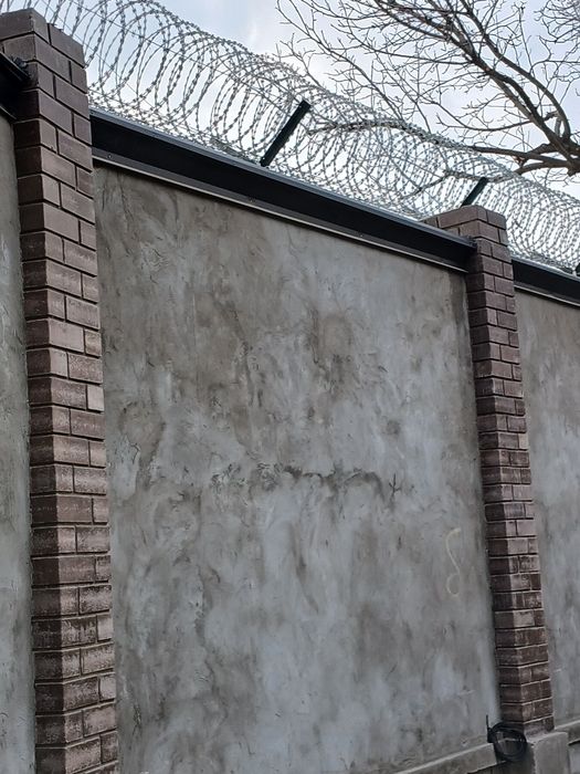 Стаяжки.   Кирпича заборы балкони бордюры