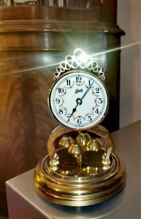 Антикварен часовник торсионен с махало за Шатц и Синове барок позлата