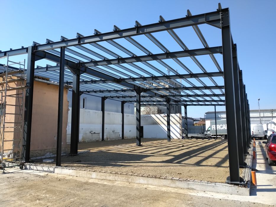 Vand hala metalică conform proiectului dvs lucrăm fără avans