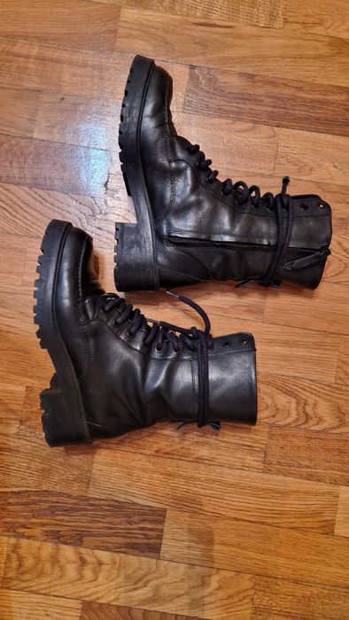 Ботильоны Massimo Dutti и ботинки кэжуал.